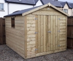 10' x 8' Classic Shed - Wooden Garden Shed.